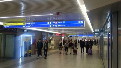 İtalyan tren istasyonu toplu taşıma